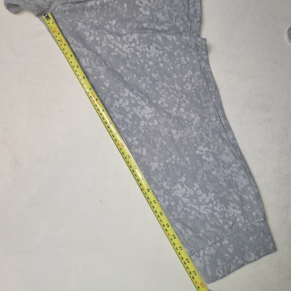 Lululemon Ready to Rulu Jogger Crop Pants Size 10 Grey Spritz Jacquard - Picture 5 of 11